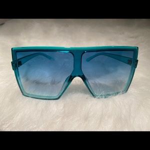 Blue sunglasses